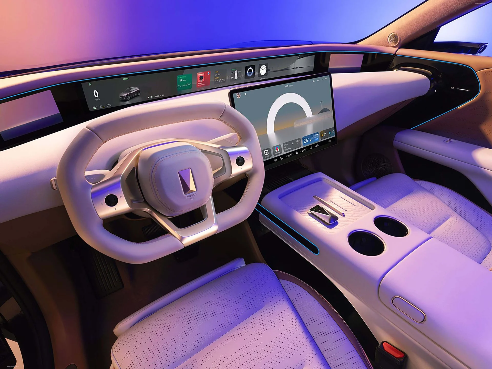 Avatr 07 interior detail 2