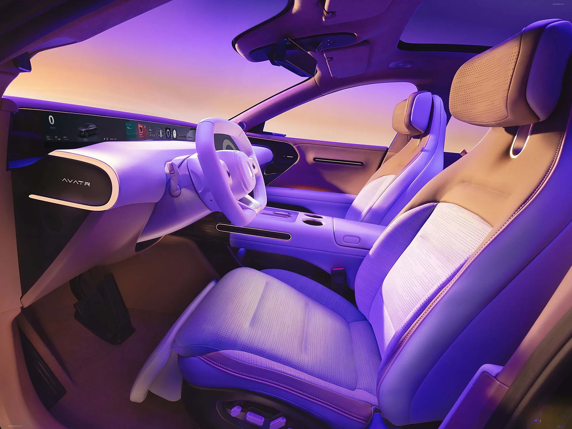 Avatr 07 interior detail 3